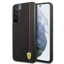 Ferrari FESAXHCS22MBK S22+ S906czarny/black hardcase On Track Carbon Stripe