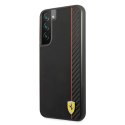 Ferrari FESAXHCS22MBK S22+ S906czarny/black hardcase On Track Carbon Stripe