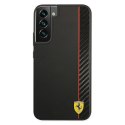 Ferrari FESAXHCS22MBK S22+ S906czarny/black hardcase On Track Carbon Stripe