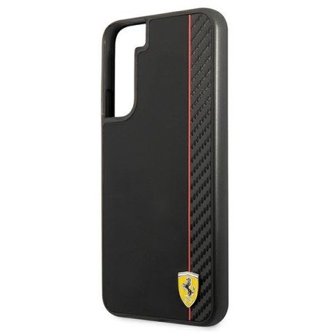 Ferrari FESAXHCS22MBK S22+ S906czarny/black hardcase On Track Carbon Stripe