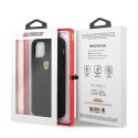 Ferrari FESPEHCP12LBK iPhone12 Pro Max 6,7" czarny/black hardcase On Track Perforated