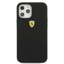 Ferrari FESSIHCP12LBK iPhone 12 Pro Max6,7" czarny/black hardcase On Track Silicone