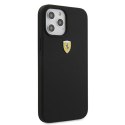 Ferrari FESSIHCP12LBK iPhone 12 Pro Max6,7" czarny/black hardcase On Track Silicone
