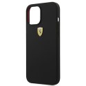 Ferrari FESSIHCP12LBK iPhone 12 Pro Max6,7" czarny/black hardcase On Track Silicone