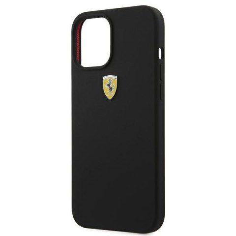 Ferrari FESSIHCP12LBK iPhone 12 Pro Max6,7" czarny/black hardcase On Track Silicone