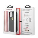 Ferrari FESSIHCP12SBK iPhone 12 mini 5,4" czarny/black hardcase On Track Silicone