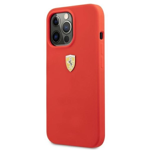 Ferrari FESSIHCP13XRE iPhone 13 Pro Max6,7" czerwony/red hardcase Silicone