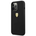 Ferrari FESSIHCP13LBK iPhone 13 Pro / 136,1" czarny/black hardcase Silicone