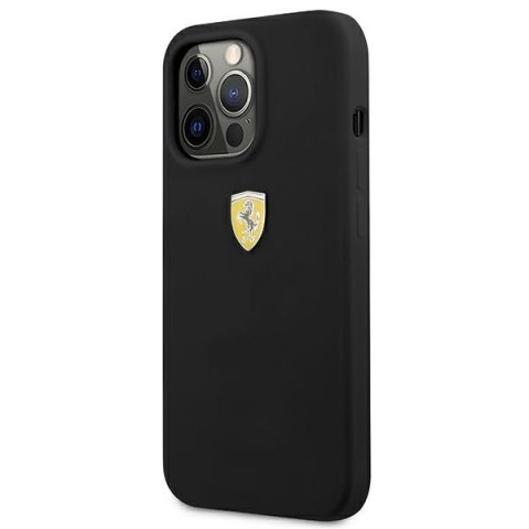 Ferrari FESSIHCP13LBK iPhone 13 Pro / 136,1" czarny/black hardcase Silicone