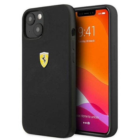 Ferrari FESSIHCP13SBK iPhone 13 mini5,4" czarny/black hardcase Silicone