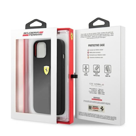 Ferrari FESSIHCP13SBK iPhone 13 mini5,4" czarny/black hardcase Silicone