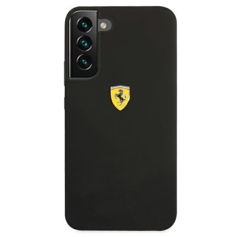 Ferrari FESSIHCS22MBK S22+ S906czarny/black hardcase On Track Silicone