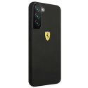 Ferrari FESSIHCS22MBK S22+ S906czarny/black hardcase On Track Silicone