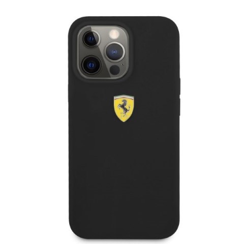 Ferrari FESSIHMP13XBK iPhone 13 Pro Max6,7" czarny/black hardcase Silicone MagSafe