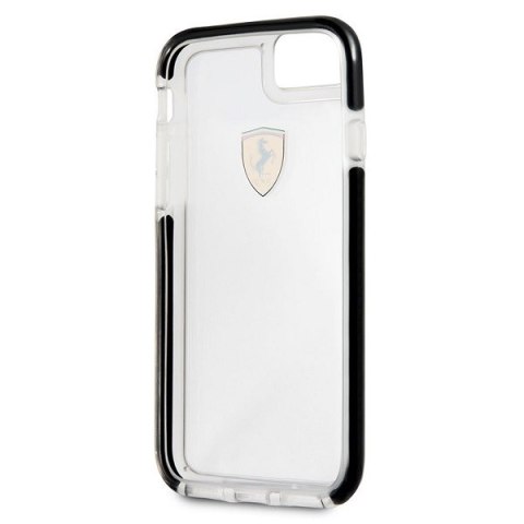 Ferrari Hardcase FEGLHCP7BK iPhone 7/8SE 2020 / SE 2022 Shockproof transparent black
