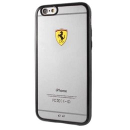 Ferrari Hardcase FEHCP6BK iPhone 6/6Sracing shield transparent black
