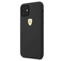Ferrari Hardcase FESSIHCN61BK iPhone 116,1" / Xr czarny/black Silicone