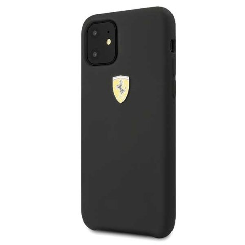 Ferrari Hardcase FESSIHCN61BK iPhone 116,1" / Xr czarny/black Silicone