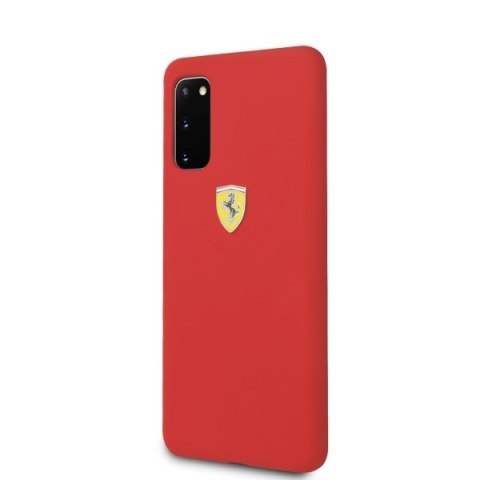 Ferrari Hardcase FESSIHCS62RE S20 G980czerwony/red Silicone