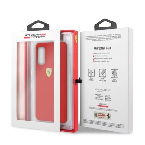 Ferrari Hardcase FESSIHCS62RE S20 G980czerwony/red Silicone