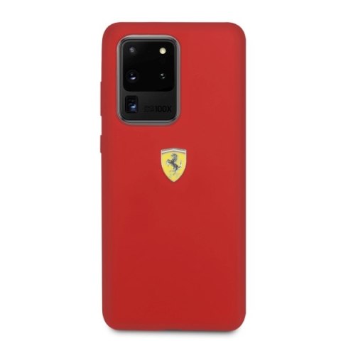 Ferrari Hardcase FESSIHCS69RE S20 UltraG988 czerwony/red Silicone