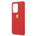 Ferrari Hardcase FESSIHCS69RE S20 UltraG988 czerwony/red Silicone