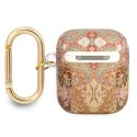 Guess GUA2HHFLD AirPods 1/2 cover złoty/gold Paisley Strap Collection