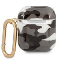 Guess GUA2UCAMG AirPods 1/2 cover czarny/black Camo Collection