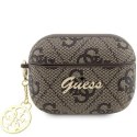 Guess GUAP2G4GSMW AirPods Pro 2 cover brązowy/brown 4G Charm Collection