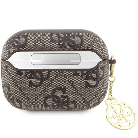 Guess GUAP2G4GSMW AirPods Pro 2 cover brązowy/brown 4G Charm Collection