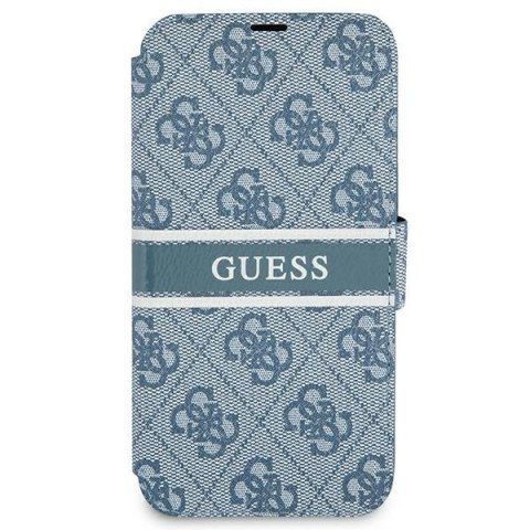 Guess GUBKP13L4GDBL iPhone 13 Pro / 13 6,1" niebieski/blue book 4G Stripe