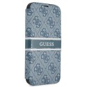 Guess GUBKP13L4GDBL iPhone 13 Pro / 13 6,1" niebieski/blue book 4G Stripe