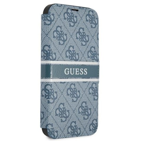 Guess GUBKP13L4GDBL iPhone 13 Pro / 13 6,1" niebieski/blue book 4G Stripe