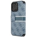 Guess GUBKP13L4GDBL iPhone 13 Pro / 13 6,1" niebieski/blue book 4G Stripe