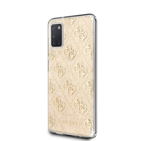 Guess GUHCA31PCU4GLGO A31 A315złoty/gold hard case 4G Glitter