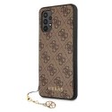 Guess GUHCA32GF4GBR A326 A32 5G brązowy/brown hard case 4G Charms Collection