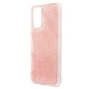 Guess GUHCA72PCU4GLPI A72 A725 różowy/pink hard case 4G Glitter