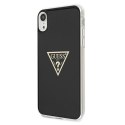 Guess GUHCI61PCUMPTBK iPhone Xr czarny/black hardcase Metallic Collection