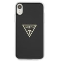 Guess GUHCI61PCUMPTBK iPhone Xr czarny/black hardcase Metallic Collection