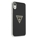 Guess GUHCI61PCUMPTBK iPhone Xr czarny/black hardcase Metallic Collection