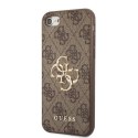 Guess GUHCI84GMGBR iPhone 7/8/SE 2020 / SE 2022 brązowy/brown hardcase 4G Big Metal Logo