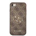 Guess GUHCI84GMGBR iPhone 7/8/SE 2020 / SE 2022 brązowy/brown hardcase 4G Big Metal Logo