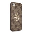 Guess GUHCI84GMGBR iPhone 7/8/SE 2020 / SE 2022 brązowy/brown hardcase 4G Big Metal Logo