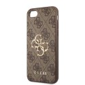 Guess GUHCI84GMGBR iPhone 7/8/SE 2020 / SE 2022 brązowy/brown hardcase 4G Big Metal Logo