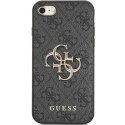 Guess GUHCI84GMGGR iPhone 7/8/SE 2020 / SE 2022 szary/grey hardcase 4G Big Metal Logo
