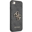 Guess GUHCI84GMGGR iPhone 7/8/SE 2020 / SE 2022 szary/grey hardcase 4G Big Metal Logo