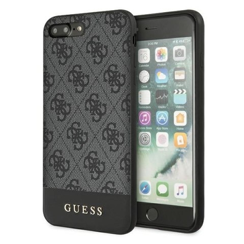 Guess GUHCI8LG4GLGR iPhone 7/8 Plus szary/grey hardcase 4G Stripe Collection