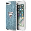 Guess GUHCI8LPCUJULLB iPhone 7/8 Plus niebieski/light blue hardcase Jeans Collection