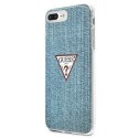 Guess GUHCI8LPCUJULLB iPhone 7/8 Plus niebieski/light blue hardcase Jeans Collection