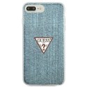 Guess GUHCI8LPCUJULLB iPhone 7/8 Plus niebieski/light blue hardcase Jeans Collection